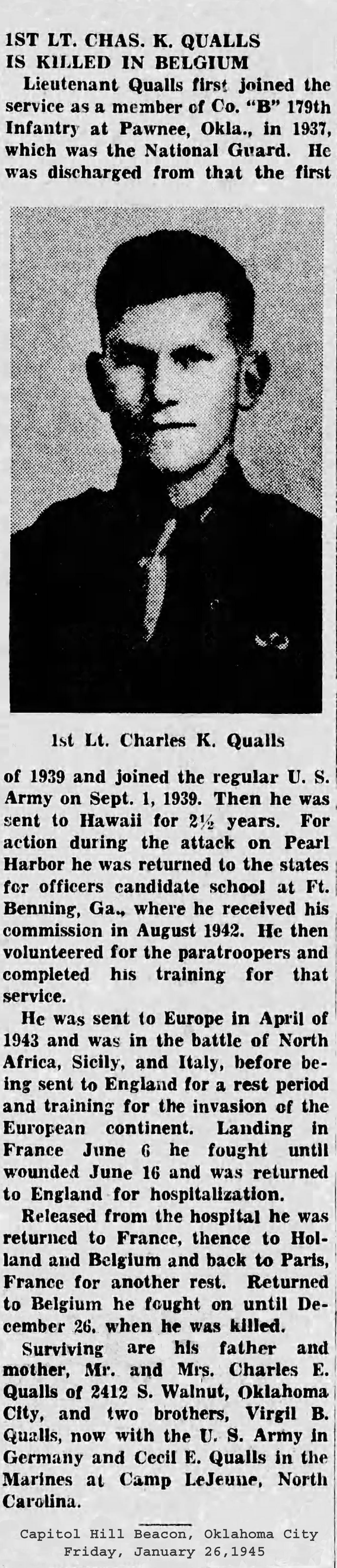 Charles  K. Qualls width=